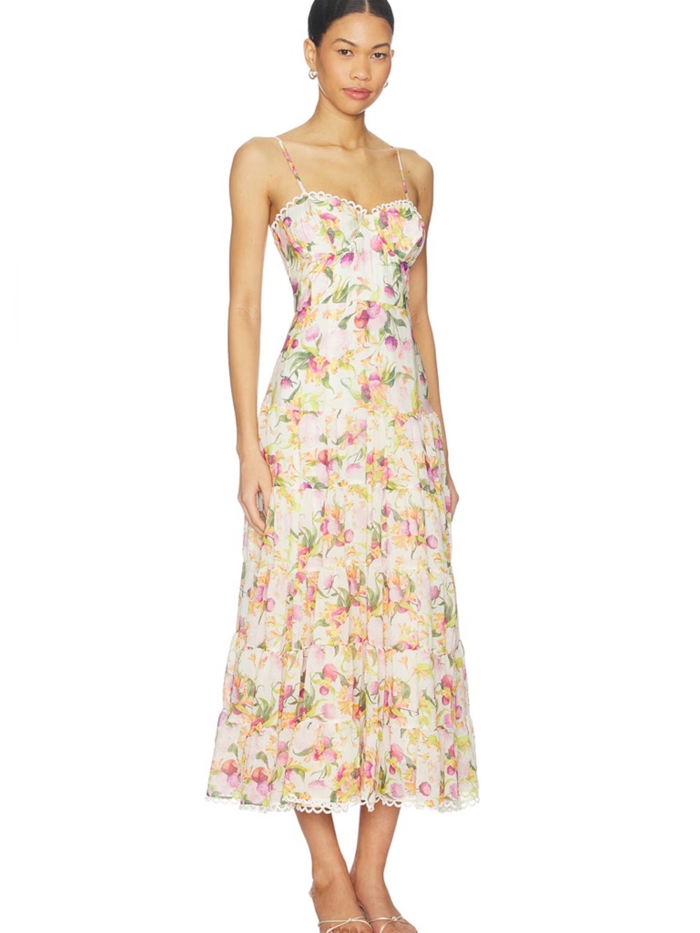 ASTR The Label Lianna Floral Maxi Deess